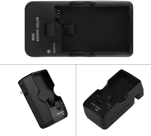 Vista 4 de Adaptador de cargador de batería recargable portátil AC 100-240V Fuente de alimentación para Sony PSP con indicador de situación de carga, adecuado