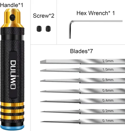 Vista 7 de Modelo Scriber Cincel 7 cuchillas