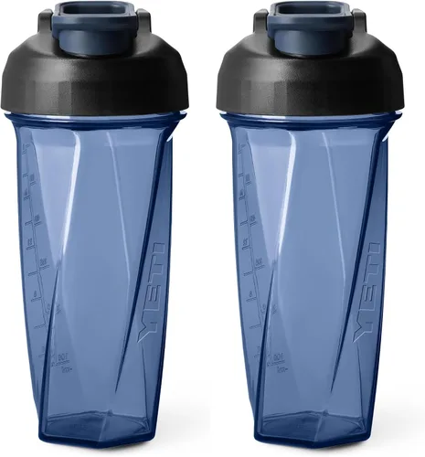 Vista 28 de YETI Yonder Helimix Vortex - Botella mezcladora con capacidad para hasta 20 onzas, sin bola de mezcla o batidor, fabricada en Estados Unidos, vaso
