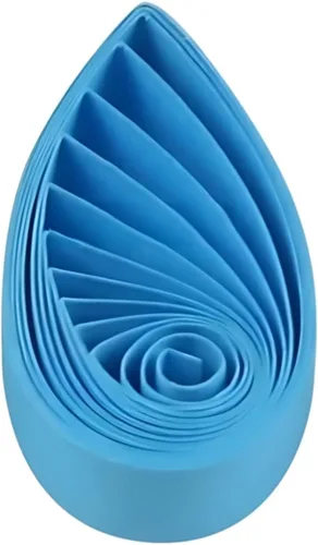 Vista 34 de Quilling Strips - Juego de tiras de papel de 0.197 in, papel de origami de estrella de color sólido, manualidades manuales, tiras de filigea de un