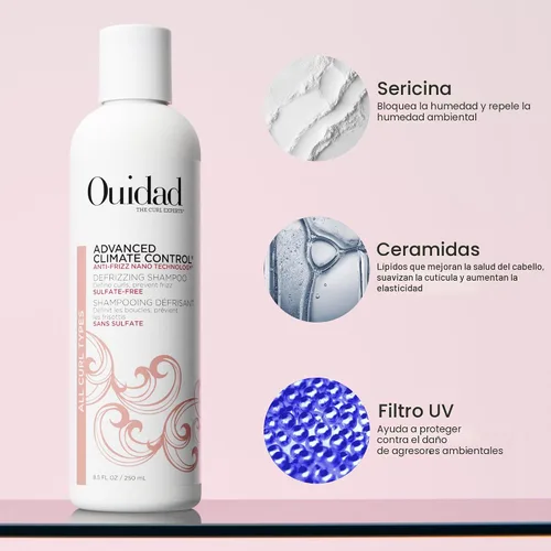 Vista 3 de Ouidad Champú antifrizzing de control climático avanzado