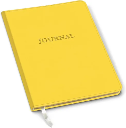Vista 44 de Diario de cuero Gallery Leather - Elaborado en Maine, EE. UU. - Elegante cuaderno de escritura de cuero con 192 páginas rayadas - Un espacio