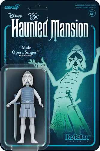 Vista 8 de Super7 Haunted Mansion Caretaker - Figura de reacción de 3.75 pulgadas, RE-HAUNW02-CTR-01