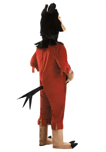 Vista 2 de Disfraz Kuzco Llama Disney El Emperador y sus Locuras Talla Plus para Hombre Multicolor