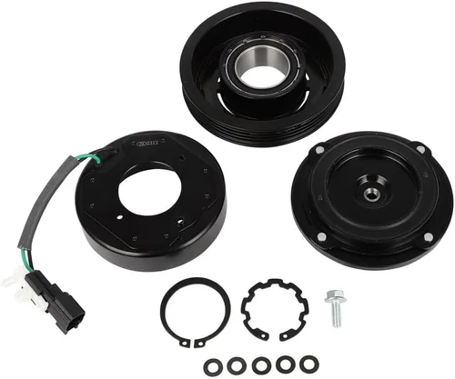 Vista 61 de cciyu Embrague del compresor de aire acondicionado 1993-1997 para Ford E-350 Econoline 7.3L 1993-1997 para Ford E-350 Econoline Club Wagon 7.3L