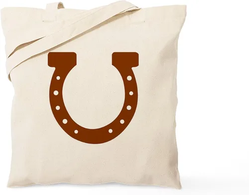 Vista 8 de CafePress Id Rather Be Riding! Bolsa de mano de caballo Bolsa de lona natural, bolsa de compras de tela, Caqui