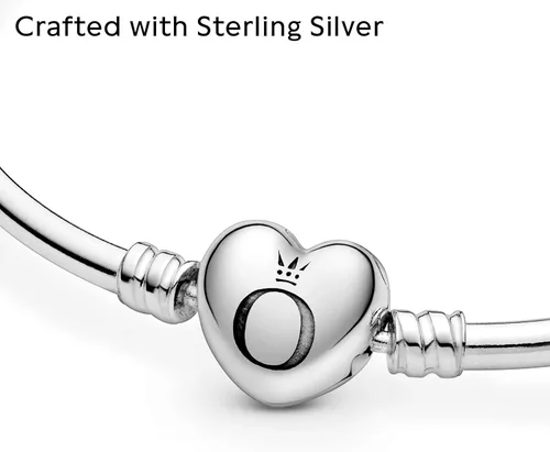 Vista 4 de Pandora Jewelry Bangle Sterling Silver Bracelet, With Gift Box