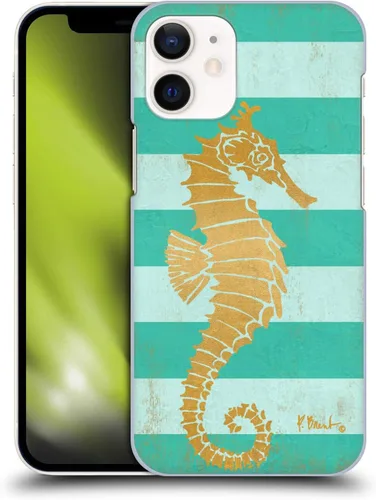 Vista 9 de Head Case Designs Officially Licensed Paul Brent Agate Mermaid Coastal Hard Back Case Compatible with Apple iPhone 12 Mini