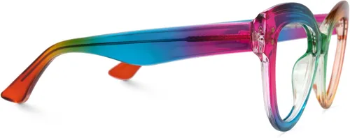 Vista 7 de Zeelool Gafas de bloqueo de luz azul con estilo ojo de gato para mujer Rosalee ZJGT701440