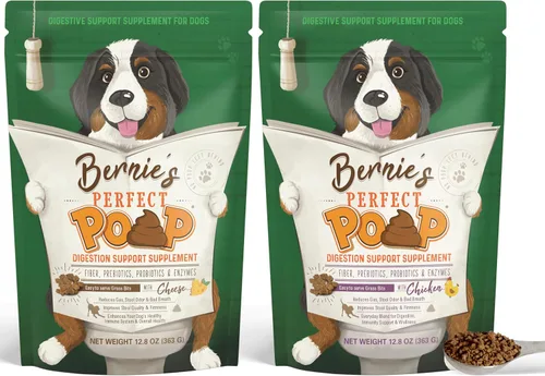 Vista 15 de Suplemento Perfecto para Popó, Digestión y Salud General para Perros: Fibra, Prebióticos, Probióticos y Enzimas Alivian las Condiciones Digestivas