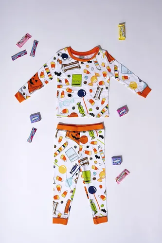 Vista 3 de Mud Pie Pijama de Halloween para bebé