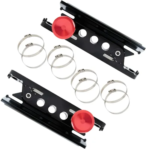 Vista 6 de AUFER - Soporte universal montable de aluminio para extintores/botellas, para vehículos, ajustable