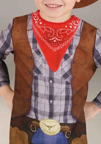 Vista 3 de Disfraz de Vaquero Dusty Trails para Niños Pequeños Multicolor