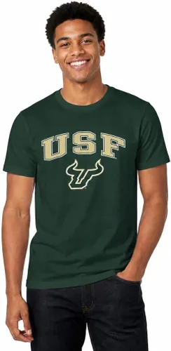 Vista 39 de Campus Colors NCAA - Camiseta de algodón para adulto, unisex, para el día del juego Azul marino
