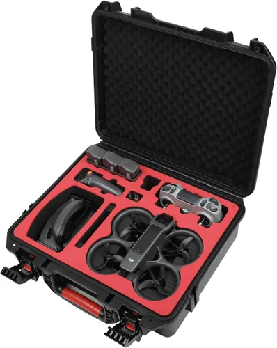 Vista 8 de Funda rígida impermeable para DJI Avata 2 Fly More Combo Compatible con DJI Goggles 3 (No para Goggles N3)/RC Motion 3 / FPV Remote Controller 3