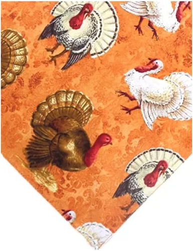 Vista 2 de Bandana de Acción de Gracias para perro, otoño, reversible, triangular, baberos, bufanda, accesorios para perros, gatos, mascotas, pequeño