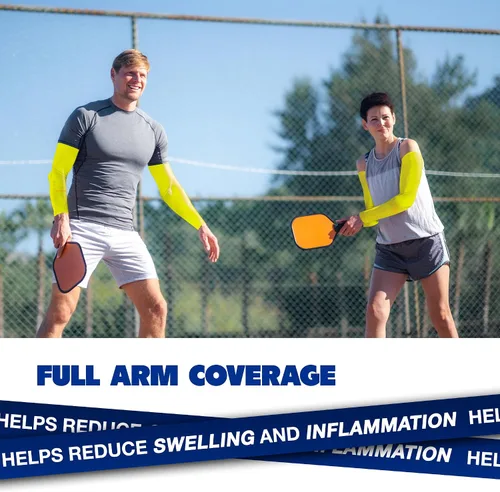 Vista 4 de ARMORAY - Mangas de brazo para hombres o mujeres para cubrir tatuajes de enfriamiento, para practicar deportes, básquetbol, golf, fútbol