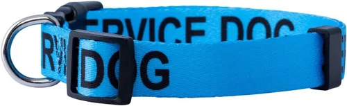 Vista 2 de Native Pup Collares para perros de servicio (S, azul)