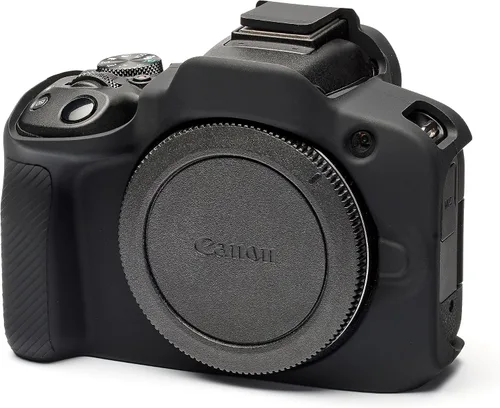 Vista 3 de easyCover Funda de silicona para cámara compatible con Canon R50 (negro)