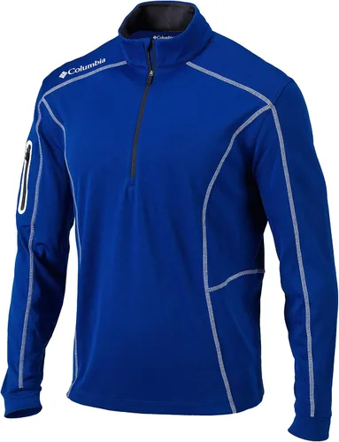 Vista 3 de Columbia - Sudadera Omni-Wick Shotgun de manga larga con cremallera de 14 para hombre