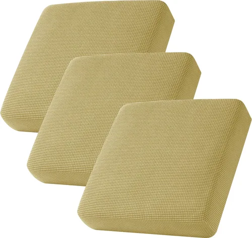 Vista 114 de CHUN YI - Funda elástica para cojín de sofá mediano, funda de asiento de sofá para mascotas, adecuada para sillón y sofá biplaza con tela lavable