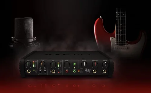 Vista 9 de IK Multimedia AXE I/O interfaz de audio USB premium de 2 entradas y 5 salidas de 24 bits, 192 kHz para Mac/PC con modelado avanzado de tono