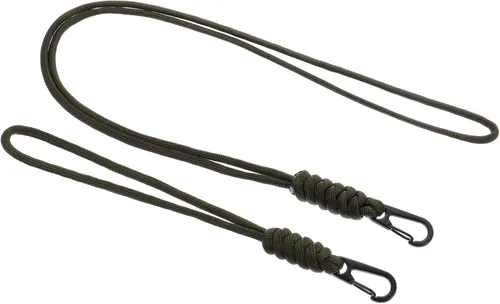Vista 7 de PATIKIL Cordón de insignia con clip para llavero, correa de cordón para collar y cierre de metal Negro