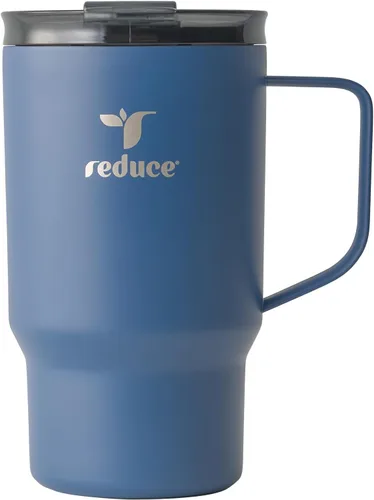 Vista 12 de REDUCE Hot1 - Taza aislante de acero inoxidable Hot1 de 18 onzas con tapa de ajuste de temperatura - Vacío de doble pared, compatible con portavasos