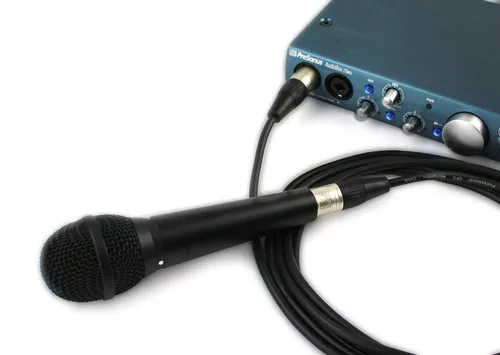 Vista 9 de Gearlux, cable de micrófono XLR, completamente balanceado, macho a hembra, 3.2 pies - paquete de 2