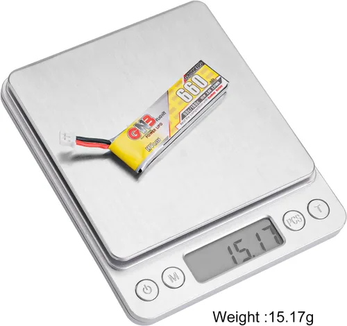Vista 3 de Crazepony Batería LiPo de 660 mAh, 4 baterías LiHV de 3.8 V 90C/180C JST-PH2.0 conector para Eachines Trashcan Emax Tinyhawk Freestyle II Snapper7