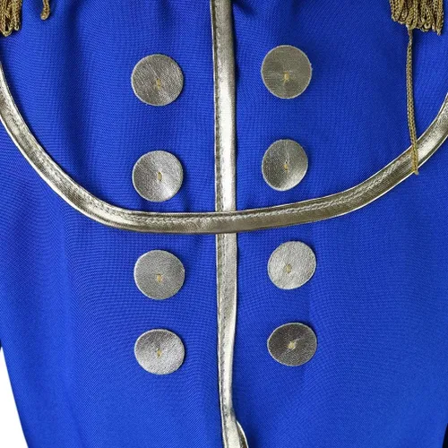 Vista 6 de FREE BEAUTY Blue Boys Prince Charming Costume-Kids Halloween Christmas Party Cosplay Prince Costumes with Belt