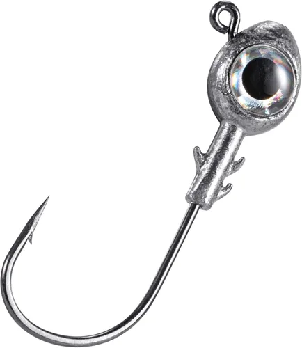 Vista 9 de Dr.Fish Paquete de 10 Señuelos con Ojos de Pesca Ojos 3D Cabezas de Trucha Anzuelo para Lubina Señuelo Nadador de Agua Salada Cabezas de Jig de Agua