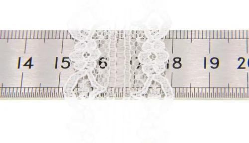 Vista 3 de ATRBB Cinta de encaje blanco de 25 yardas para costura, envoltura de regalos y decoraciones de boda nupcial (estilo 2)