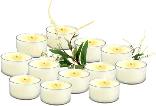 Vista 3 de Satya Velas de luz en T de perfume de salvia blanca