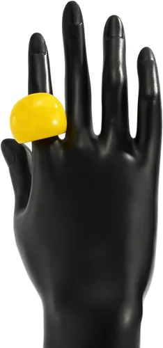 Vista 7 de Juego de anillos coloridos de acrílico grueso de banda ancha, anillos de resina gruesos para nudillos, anillos apilables, joyería Y2K para mujer