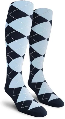 Vista 15 de Golf Knickers Calcetines Coloridos de Algodón Argyle hasta la Rodilla para Hombres, Mujeres y Jóvenes (AA-ZZ)