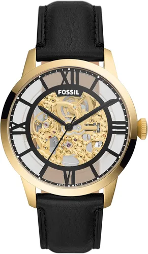Vista 9 de Fossil - Reloj de pulsera automático y mecánico de estilo Townsman en acero inoxidable para hombre