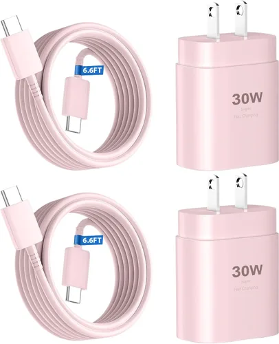Vista 22 de Cargador USB C de 30 W para iPhone 15/15 Pro Max/15 Pro/15 Plus/Samsung Galaxy S23 Ultra/S23/S23+/S22/S22 Ultra/S22+/S22+/S21 Ultra/S20 Ultra/Note