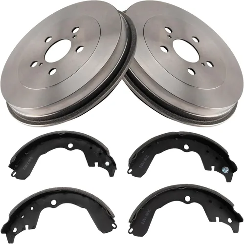 Vista 47 de Kit de tambor y zapata de freno trasero TRQ Compatible con Colorado Canyon i-280 i-290 i-350 Pickup