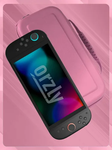 Vista 9 de Orzly Case Compatible with Nintendo Switch 2 Protective Travel Carry Case with Screen Padding, Game Card & microSD Slots, Zipped & Open Pockets for