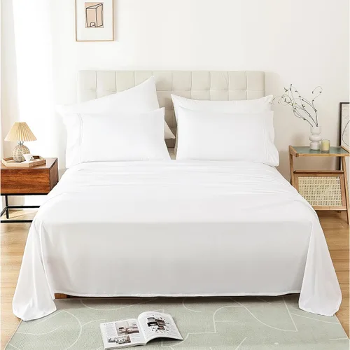 Vista 9 de Whitney Home Textile Juego de Sábanas Twin, Sábanas de Cama de Microfibra Suave de Hotel Tamaño Twin, Bolsillo Extra Profundo, Juego de Sábanas