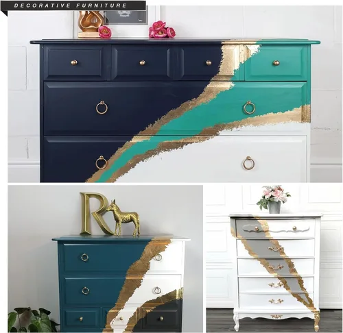 Vista 7 de YongBo Hojas de hojas doradas, 200 piezas de papel de aluminio dorado de 5.5 pulgadas para manualidades, pintura, dorado, slime, diseño de uñas