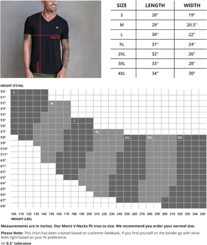 Vista 5 de INTO THE AM - Camisetas de cuello en V para hombre, ultra suaves y modernas.