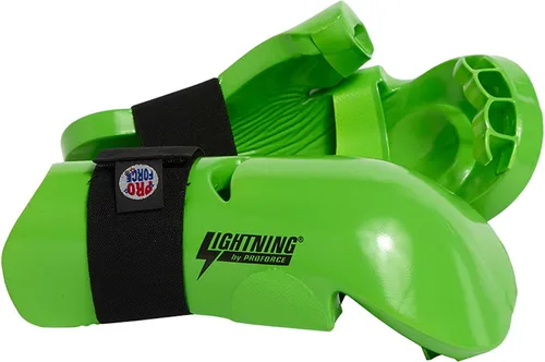 Vista 7 de ProForce Lightning Punches - Guantes de combate para karate/artes marciales Negro