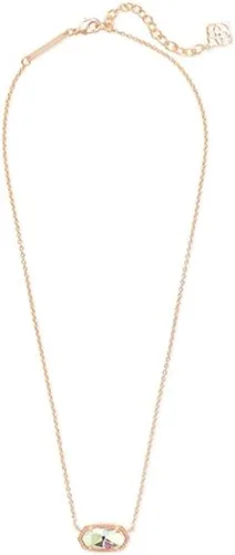Vista 7 de Kendra Scott - Collar Elisa con dije para mujer, joyería de moda, chapado en oro de 14 quilates