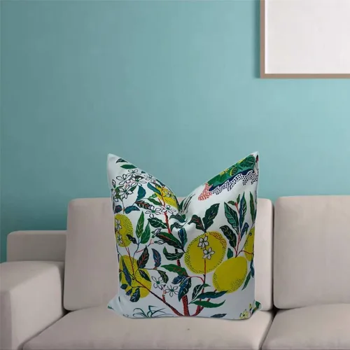 Vista 2 de ArogGeld Orange Orchard - Funda de cojín primaria chinoiserie de doble cara, almohada decorativa para el hogar, para sala de estar, sofá