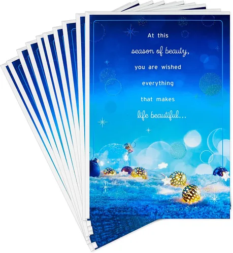 Vista 7 de Hallmark Tarjetas de Navidad religiosas, bendiciones de Navidad (10 tarjetas con sobres)