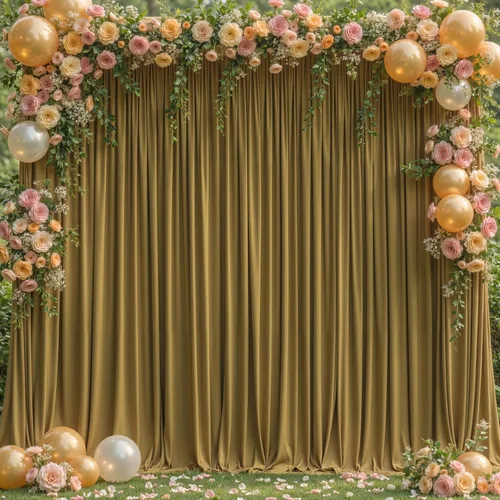 Vista 69 de Cortinas de fondo azul bebé de 8 x 10 pies para bodas, cortinas de fondo de poliéster sin arrugas, para baby shower, fiestas de cumpleaños