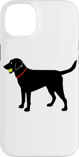Vista 15 de Labrador Retriever Fetch, Black Lab Play Ball Dog Lover Gift Case for iPhone 17