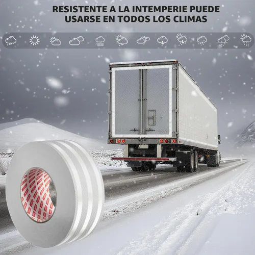 Vista 8 de SWRT Cinta reflectante de 2 pulgadas x 30 pies para exteriores, impermeable, DOT-C2, resistente a la decoloración, cinta reflectante blanca, cinta